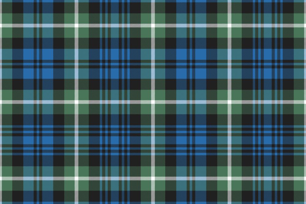 Lamont Tartan pattern, green, blue and black. 